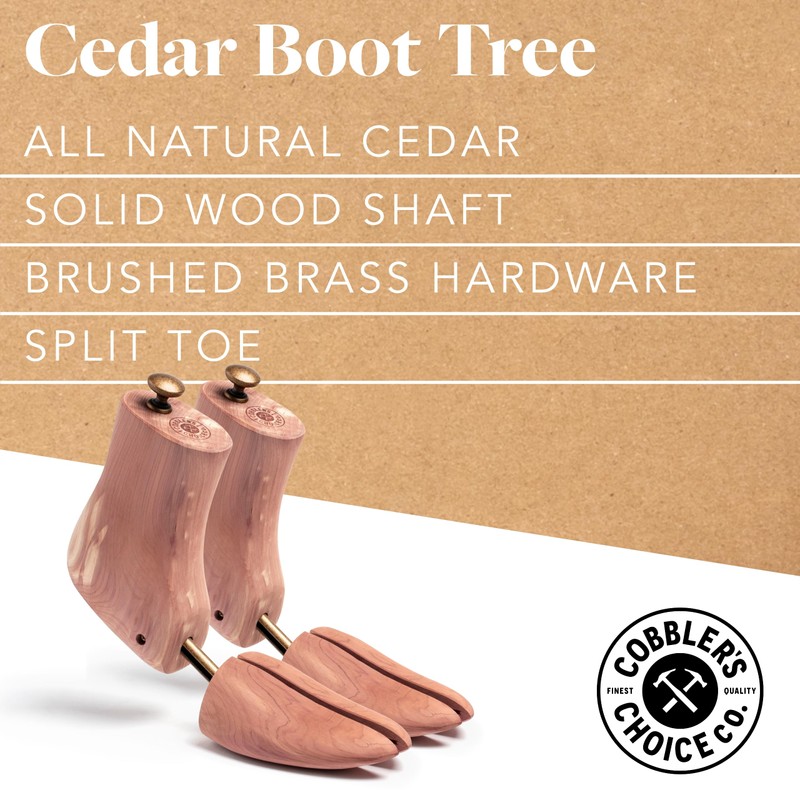 Cobbler's Choice Men's Cedar Boot Tree (Small)
