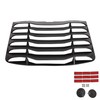 ECOTRIC Rear Windshield Louvers Window Sun Shade Cover ABS Compatible