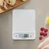 Taylor Glass Top Food Scale with Touch Control Buttons, 11