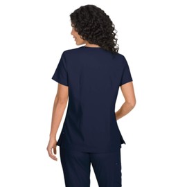 KOI Basics 374 Women's Katie Scrub Top Navy 2XL