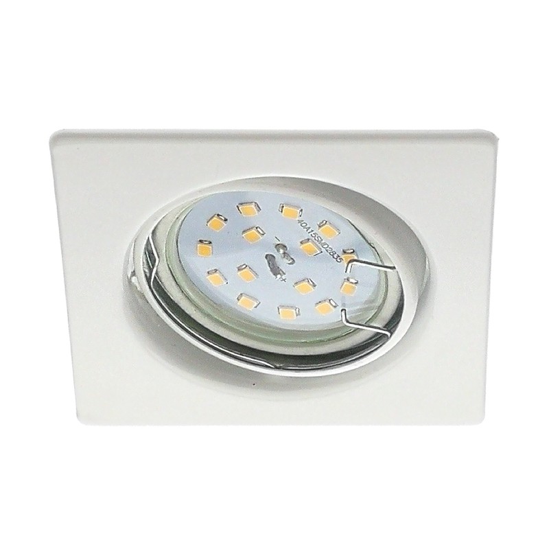 Trango® 6 LED Dimmable Square Recessed Downlight including 6X6 W