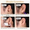 37Pcs Disposable Ear Piercing Kit, Self Ear Piercing Gun Kit