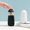 WideSmart 2 Pcs Toothpick Holder Dispenser,Automatic Toothpick Dispenser Toothpick Holder