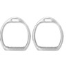 1Pair of Aluminum Kids Lightweight Stirrups Pad Equestrian Sports Horse
