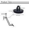 Ajxn 4 PCS Brake Pedal Pad and Light Switch Stopper