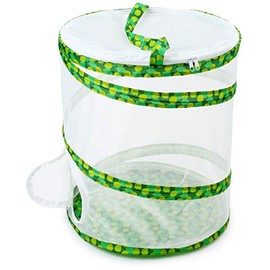 RESTCLOUD Insect and Butterfly Habitat Cage Terrarium Pop-up 12" x 14" Tall