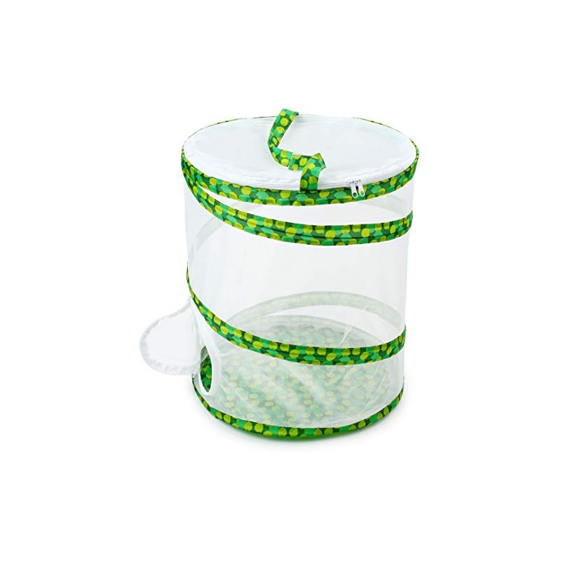 RESTCLOUD Insect and Butterfly Habitat Cage Terrarium Pop-up 12" x