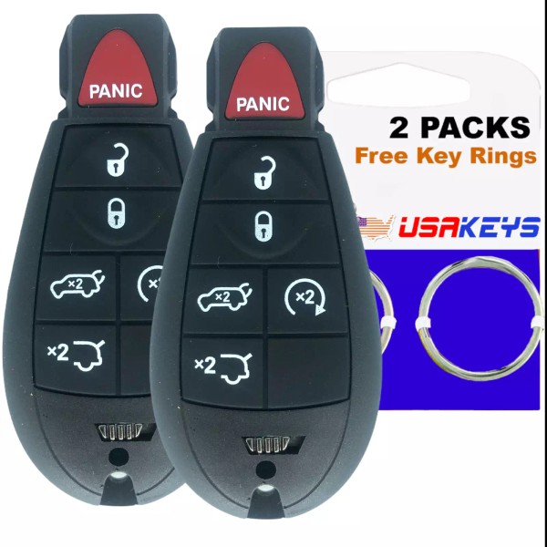 USAKEYS 2 For 2008 2009 2010 2011 2012 Jeep Grand