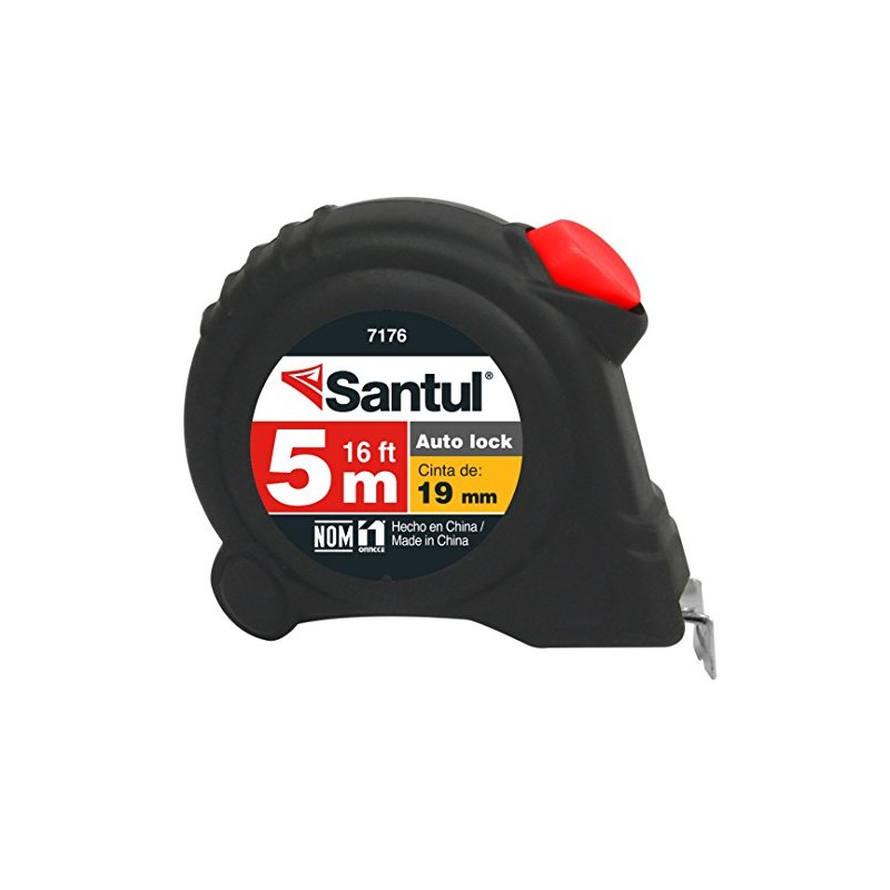 Santul 7176 Flexómetro 5 m, Auto Lock