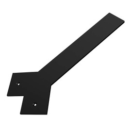 Liberty Hidden Counter Corner Support (14 inch, Black) - Federal Brace - Made in America