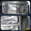 mayello Pair Black For 2007-2013 2014 GMC Sierra 1500 2500HD