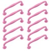 Semetall 10Pcs Furniture Drawer Knobs Kitchen Cabinet Handle with Mounting