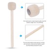 Drum Mallet, Bass Drum Mallet Stick with Wool Felt Head