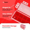 IceTopper XL Ice Cube Tray with Attached Lids - Easy