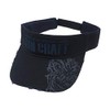 GAN CRAFT Crack Face Damage Visor #02 Navy/Blue