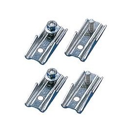 Hoffman CMFK Mounting Bracket Kit, (4) Brackets per Kit, Steel/Zinc