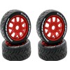 Power Hobbies Powerhobby 1/8 GT Phantom Belted Mounted Tires Soft