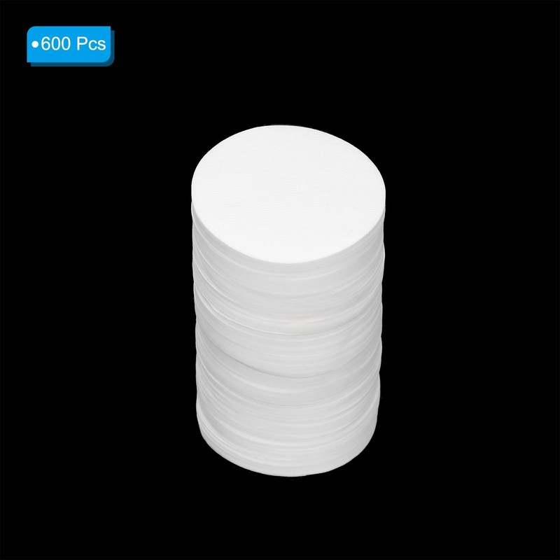 PATIKIL Mocha Pot Paper Filter Disposable Round White Paper 2