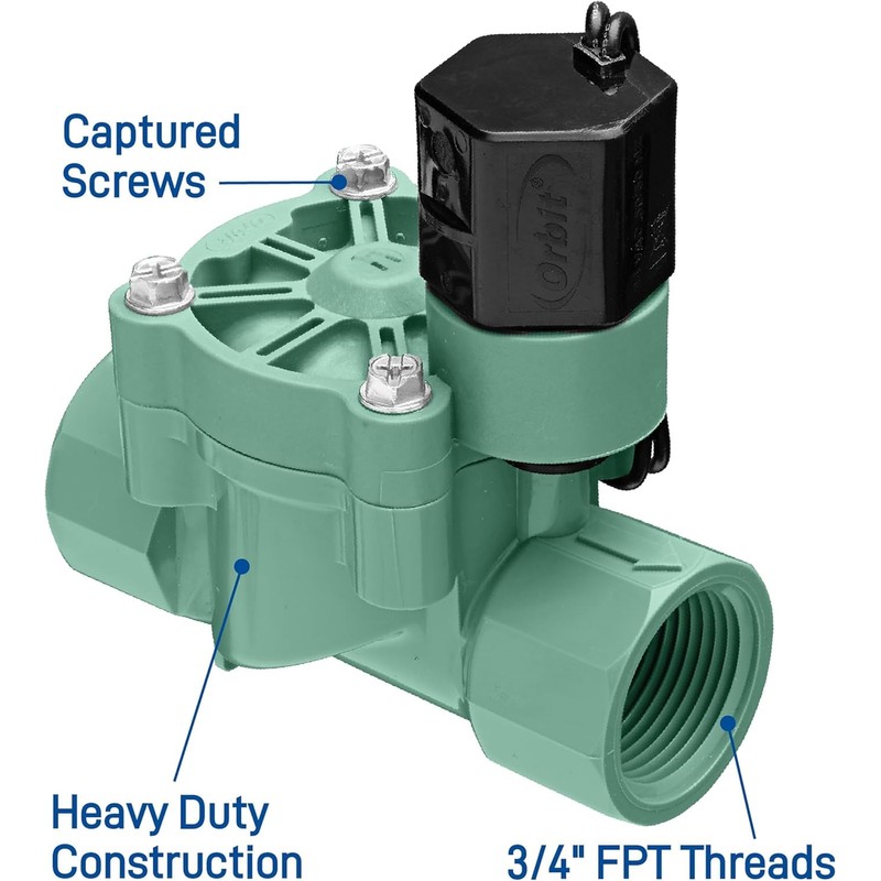 5-Pack Orbit 3/4 Inline Sprinkler Valve