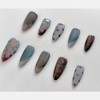[Dawn] Handmade nail tips - Oval / [새벽 Dawn] 수제네일팁