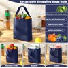 Windyun 100 Pcs Reusable Tote Bag Bulk 8 x 4