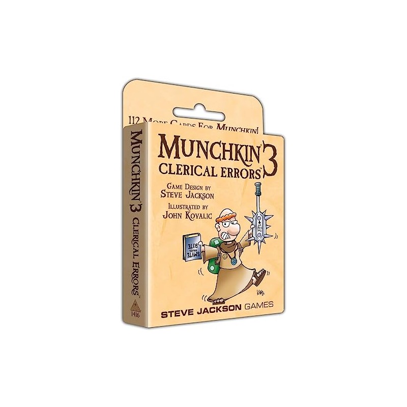 Steve Jackson Games Munchkin 3 - Clerical Errors, Multi