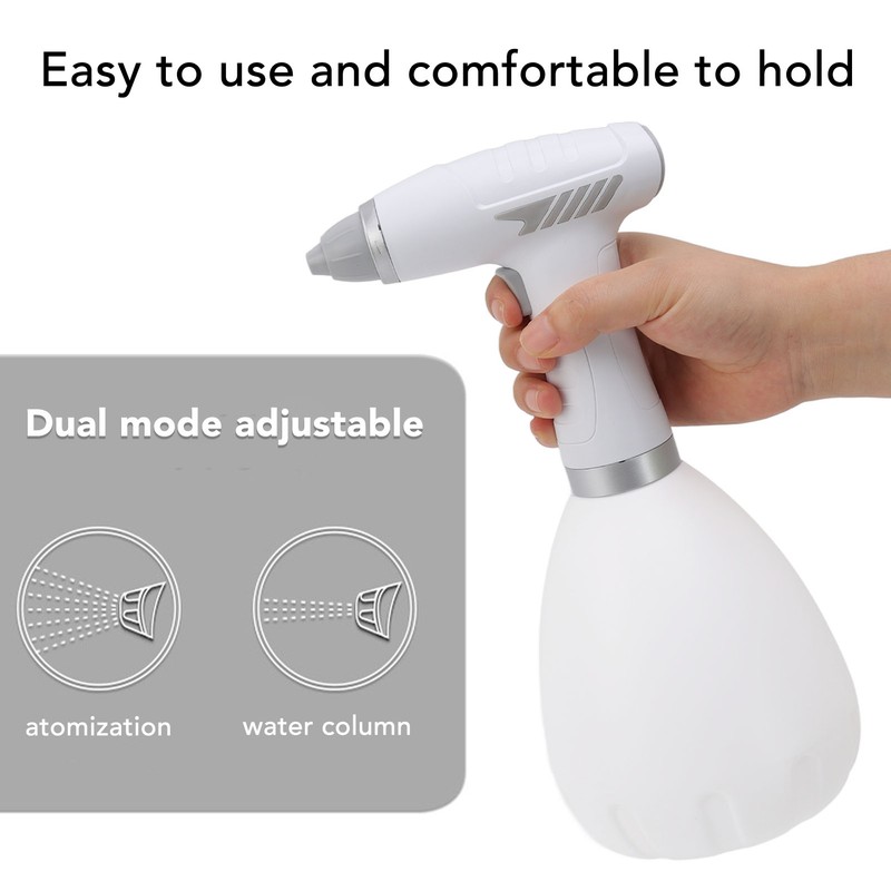 Electric Watering Can Dual Modes One Button Switch Adjustable Automatic