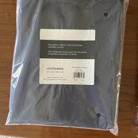 Lichtenberg  Two Panels Curtain Navy GRA-PT Size 54"x84" New