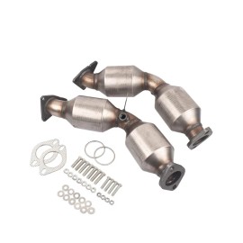 Infiniti Front Left and Right Catalytic Converters Compatible with Infiniti G37 2008-2013