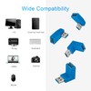 USB 3.0 Male to Female Extension Adapter，USB Multiple Directions Connector