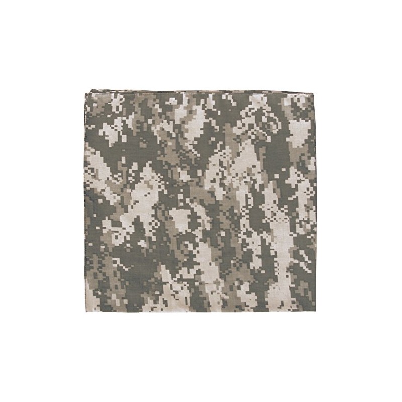 Rothco Digital Camo Bandana 22" x 22" (ACU Digital Camo)