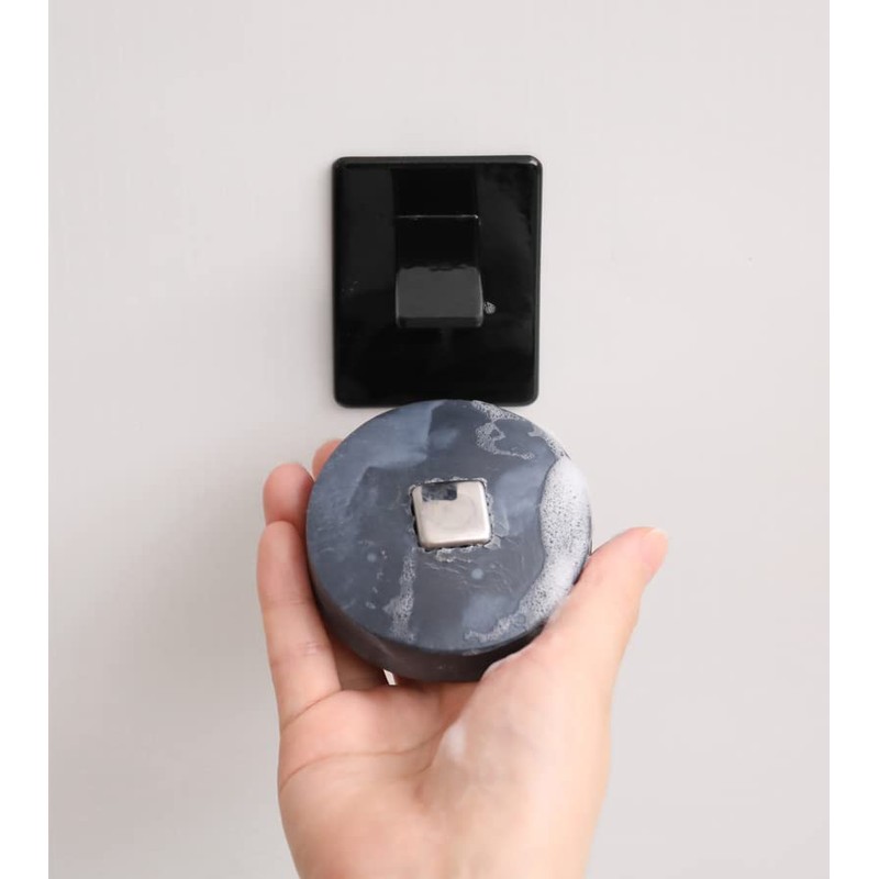 Yamazaki Industries 8880 Magnetic Soap Holder, Tower, Black