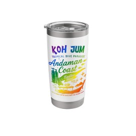 Koh Jum Dive Adventure Andaman Coast Stainless Steel Insulated Tumbler