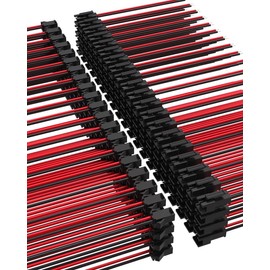 VANDESAIL JST SM Connector, SM 2Pin Jack Plug Male to Female Wire Connector Adapter Electrical Cable for LED Light Strip 40 Pairs 10CM (80 Pack, JST SM 2 Pin Connector)