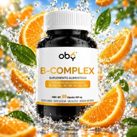 Complejo De Vitaminas B Con B1 B2 B3 B5 B6 B7 B9 B12