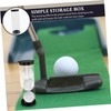 VICASKY 2Pcs Golf Ball Tube Transparent Plastic Holder for Golf