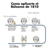 Bálsamo Crecimiento Barba Bigote The Shaving Co. 1810-500 3x50ml
