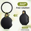 2 Pcs 20X Pocket Magnifying Glass, Rotating Folding Mini Magnifier