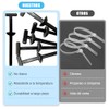 MBVBN 200 Pcs Cinchos de Plastico,Cinchos de Nylon Autoblocantes para