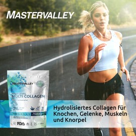 Collagen Powder [500 g] Grazing | Collagen Hydrolysate | Peptides Type 1 2 3 4 5 | Multi Collagen Complex | Tasteless + Optimal Solubility | Collagen Powder Collagen Powder | Laboratory Tested