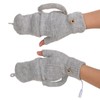 USB Heating Gloves Warm Cotton Full Finger and Half Fingerless