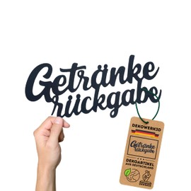 Drinks Return Door Sign - Toilet Sign - Toilet Door Sign - Men & Women - Bathroom Decoration Sticker - Bathroom Decoration - Drinks Return Wall Sticker Made of Plastic (M)