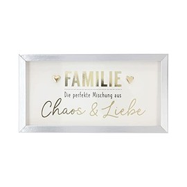 Depesche 11627-004 Photo Frame with Compliment, Small Decorative Frame with Pretty Saying, Approx. 19 x 10 x 1.9 cm, Ideal as a Gift or a Little Present