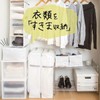 Towa Sangyo 85692 MSC Storage Bag, Gap Storage, Closet, White,