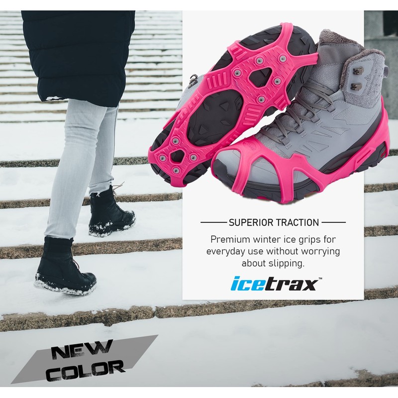 ICETRAX V3 Tungsten Winter Ice Grips for Shoes and Boots