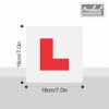 Magnetic L Plates Extra Strong Magnetic Car Sticky Learner Plate