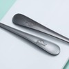 Berglander Black Salad Server Set, Stainless Steel Salad Serving Set