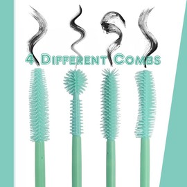 Cepillos para rímel, peine para pestañas, cepillo separador para cejas, definidor de pestañas, herramienta cosmética para el cuidado de cejas, peine d