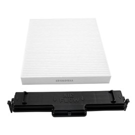 Cabin Air Filter Cabin Filter Access Door Replacement for 68406048AA 68052292AA 68318365AA 5058693AA Fit for 2011-2020 Do-dge Ram 1500 2500 3500 4500 5500 Avenger Journey Chrys-ler 200