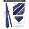 YanLen Tie For Men Necktie Woven Jacquard Neck Ties Set